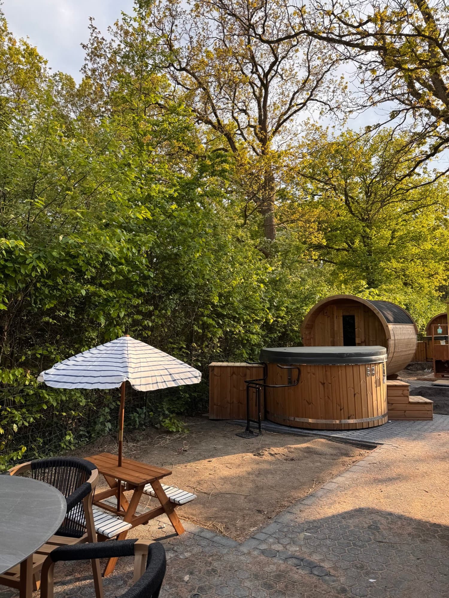 Luna — sauna in de tuin
